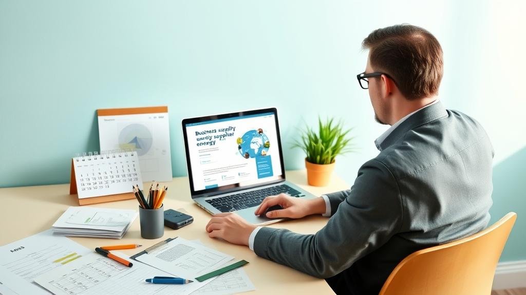 Switching business energy supplier